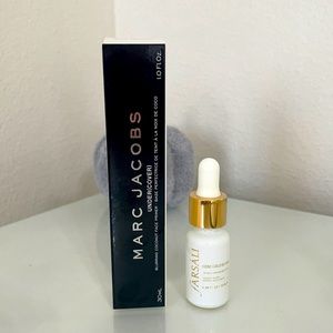 Marc Jacobs under cover primer and farsali rose gold elixir